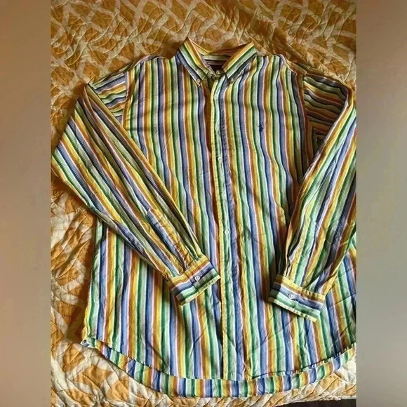Vintage Deadstock Polo  Ralph Lauren Men’s Button Shirt XL - Picture 1 of 5